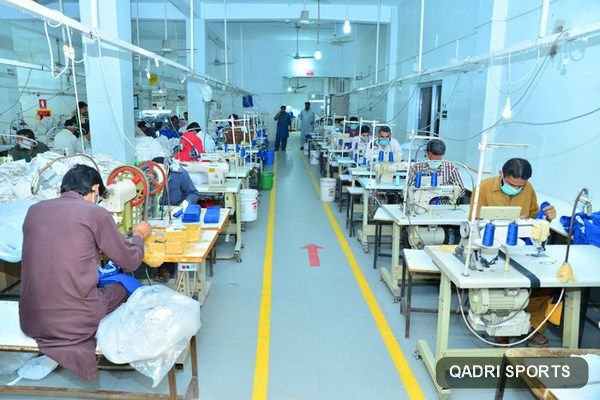 Dedicated sewing lines